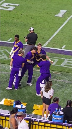 Loose as a goose don't get him started LSU Cheerleaders