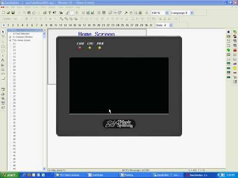 Maple Systems HMI Programming 001 (EasyBuilder 500)