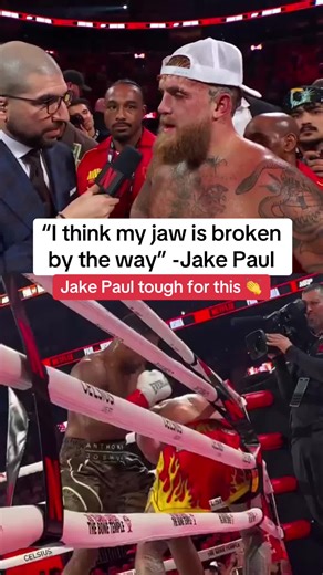 JAKE PAUL WAS TAKING PUNCHES 😳👏 @NetflixSports #boxing #jakepaul #anthonyjoshua #fighting #fight Live only on @Netflix