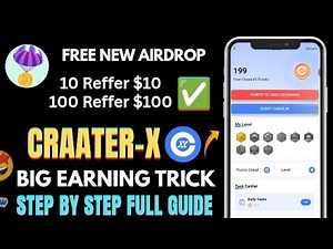Creater X Airdrop | Creater X Withdrawal | Creater X Earning App