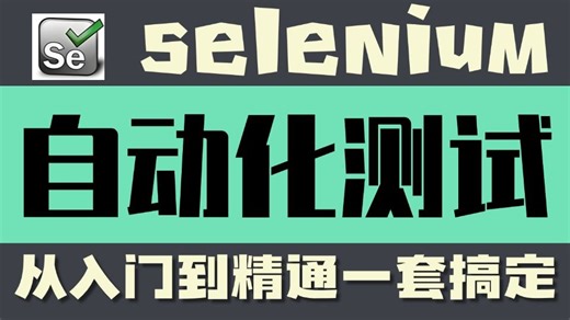 2025最新Selenium教程(Python 网页自动化测试脚本),selenium自动化测试速成