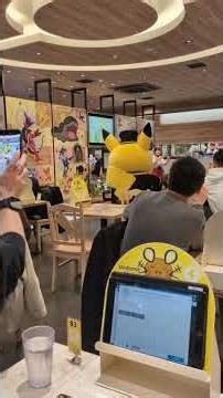 Pikachu Dancing | Pokémon Cafe Tokyo