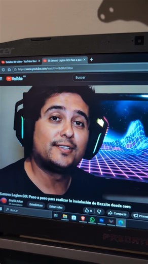 Listo el videito de #bazzite para la #lenovolegiongo #handheld #videogames