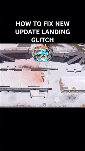 How to fix new update landing glitch || CODM #codm #glitch #shorts