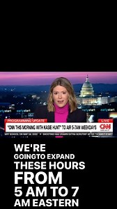 Kasie Hunt on Instagram: "🌅 ☕️ Some personal news — I hope you’ll join me from 5am-7am ET weekdays on CNN for the new CNN This Morning with Kasie Hunt. Thank you so much to the staff—and to you for watching! I hope you’ll stick with us. See you Monday!"