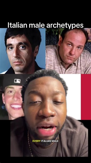 Italian male archetypes - - - - - - - #archetypes #italian #greenscreen