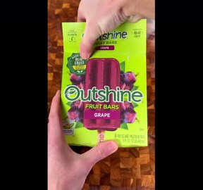 Refreshing frozen grape slushy made with sweet and tart crunchy grapes