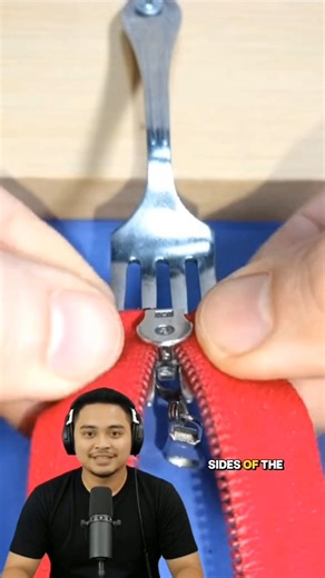 Genius Zipper and Fork Tricks That Are Useful #shorts