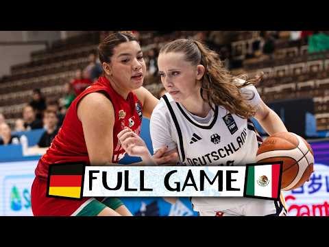 Group Phase | Germany v Mexico | Full Basketball Game | FIBA U17 Women's Basketball World Cup 2026