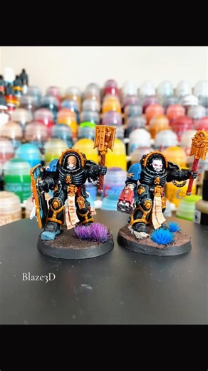 The Chaplain in Terminator Armour #warhammer40k