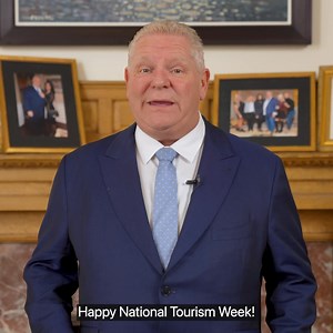 11K views · 309 reactions | This National Tourism Week, let’s celebrate the incredible local businesses, sights and attractions Ontario has to offer. With summer approaching, I encourage everyone to take the chance to explore and learn more about our beautiful province! | FordNation | Facebook