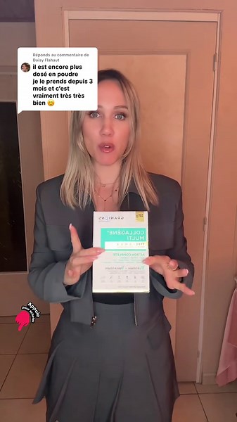 Réponse à @Daisy Flahaut #granions #collagene #actioncomplete #complement