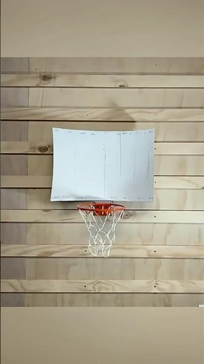 This Is Why Basketball Backboards Are Flat 🏀🧠.