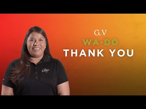 Cherokee Word of the Week: Thank You