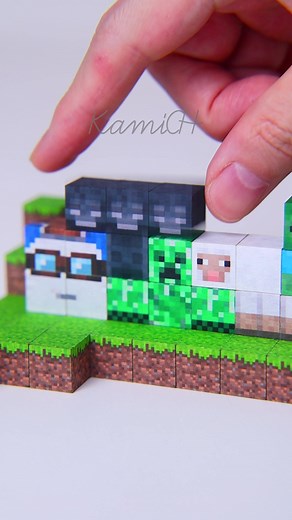 Minecraft Tetris Party: Fun Papercraft Ideas!