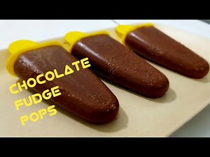 Chocolate Fudgesicle/Fudgy Chocolate Popsicles Recipe in Tamil/Kids Special/Summer treat