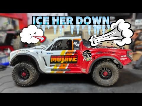 ARRMA Mojave 4S on FIRE?! My CUSTOM COOLING MOD Will BLOW YOUR MIND!