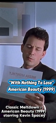 Classic Meltdown - American Beauty (1999) starring Kevin Spacey