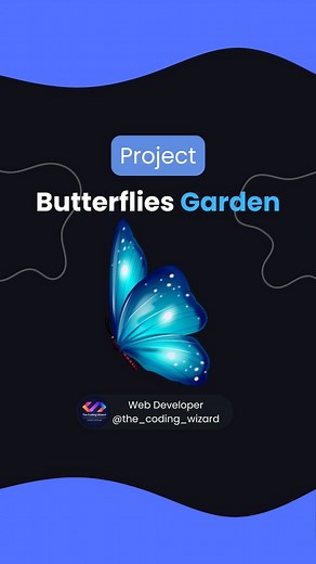 The Coding Wizard | Web Development & AI | 1M🎯 on Instagram: "Butterflies Garden 🦋 Source Code -> Link in bio🔥💥 Follow @the_coding_wizard Follow @the_coding_wizard Follow @the_coding_wizard Tag your friends that need to see this! 🙏 • • Turn on post notification so you don't miss any single post 📲 • • __________________________________ Like our content ? Hit that follow button! ⬇️ 👉 @the_coding_wizard 👉 @the_coding_wizard __________________________________ #Programmer #programming #develo