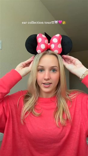 GRETA GOES TO DISNEY 🩷🎠🍬🏰 on Instagram: "so many mickey ears! which ones are your favorite?? #mickeyears #disneycollection #disneytrip #disneystyle #disneyadult"