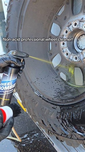 Wheel Bomber is a highly concentrated, non-acid wheel cleaner formulated to cut through brake dust, road grime, dirt, and grease with ease. Its powerful cleaning action foams up on contact, breaking down stubborn buildup while remaining safe for regular use on most wheel finishes dura-coating. c.om #car #cars #truck #Ford #chevy | Dura-Coating Technology Inc