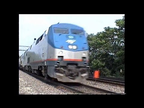 Amtrak Mail and Express - La Grange, IL - 2002