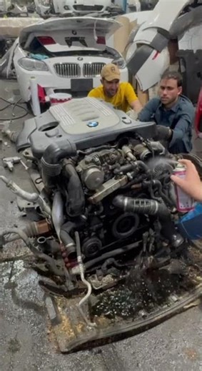 Fully complete engine swap #bmw #m57 #bmwm57 #enginem57 #usedengines #autoparts