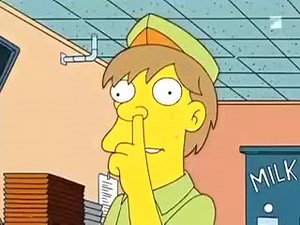 Video: Homero Simpson prueba la "costillita"