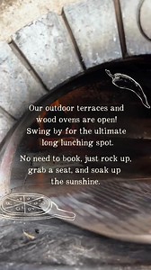 Our outdoor terraces and wood ovens are open! No need to book, just rock up, grab a seat, and soak up the sunshine. | THE PIG Hotel | Facebook