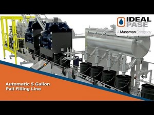 Automatic 5 Gallon Pail Filling Line - from IDEAL PASE