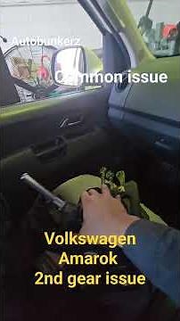 2011to 2016 Amarok Manual gearbox selector lever problem issue won't engage 2nd gear #amarok #vw