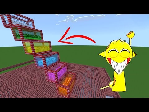 NEW Incredibox Sprunki VS HORROR SPRUNKI! Fun Adventure MAP MAZE! Minecraft Bedrock PE