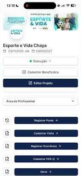 Como enviar relatórios de visita (equipe multi ou coordenação externa)