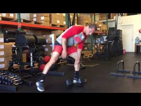 Dumbbell Chainsaw Row