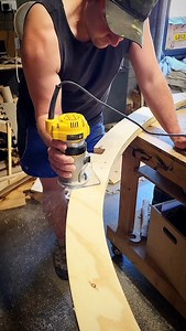 Wait for it...almost nicked it...almost lol! 🫠 #routerbit #palmrouter #dewalt | The Natural Workshop