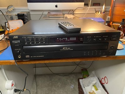 JVC XL-F252BK Carousel CD Changer 5-Disc CD Player TESTED/WORKS | eBay