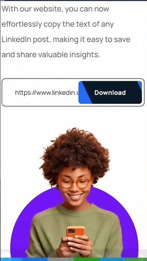 How to copy text from Linkedin post #linkedin #textcopy #linkedinurl #linkedindownloader
