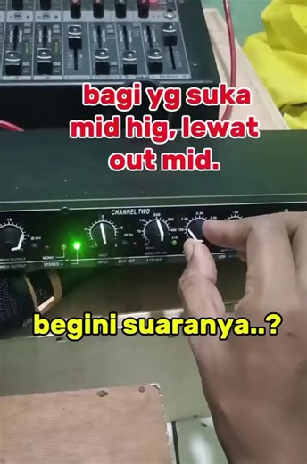 DBX 234XL Crossover Setup