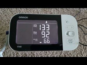 Omron 10 Series® Wireless Upper Arm Blood Pressure Monitor Model # BP7450