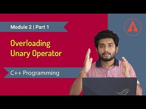 Overloading Unary Operator | C++ | KTU | Malayalam