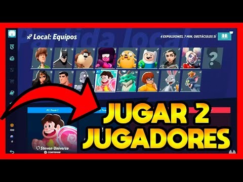 ✅COMO JUGAR MULTIVERSUS DE 2 JUGADORES