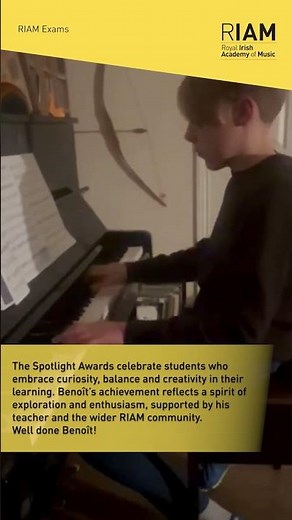 Benoît O'Gorman - RIAM Spotlight Award Winner 2025