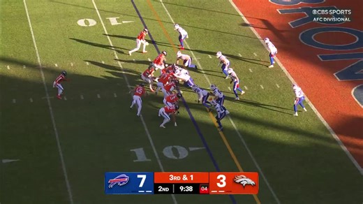 Denver Broncos Touchdown by Frank Crum