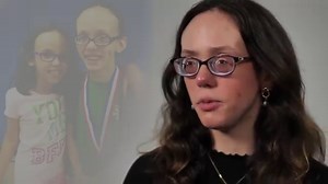 2.9K views · 91 reactions | Dive into the inspiring journey of 21-year-old junior Grace Nuhfer, a Akron Zips Women's Swimming and Diving and U.S. Paralympics Swimming team member. Breaking barriers, she secured the silver and shattered an American Parapan record in the 50-meter freestyle at the Parapan Games.賂  | The University of Akron | Facebook