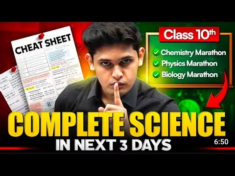 Class10-Complete science in 3 days |Prashant bhaiya #class10#science