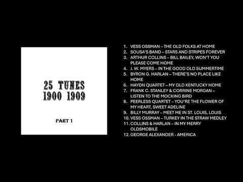 25 Tunes 1900-09 - Part 01