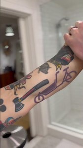 everyone warns “do you know what your tattoos are going to look like when you’re older”