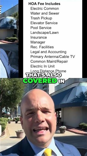 HO6 Insurance: What It Covers and What Your HOA Fee Does! #shorts