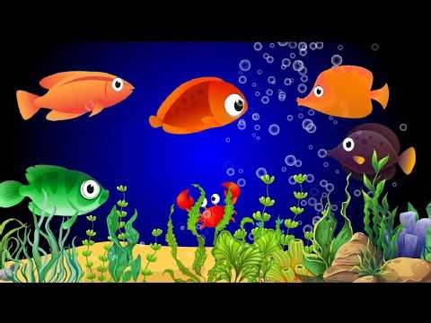 4k Baby Lullaby🐟Soothing fishes🐟Calming Undersea Animation🐟Aquarium #lullaby #sleepmusic #144