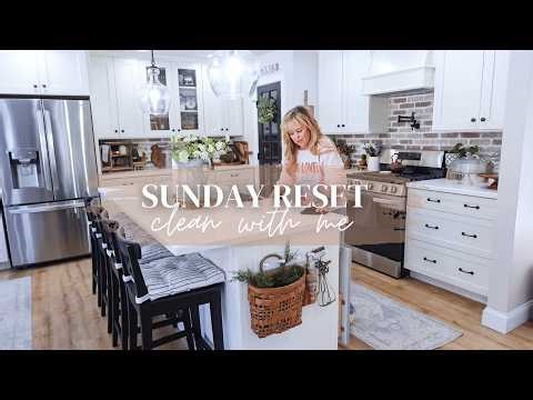 SUNDAY RESET // WEEKLY CLEANING MOTIVATION // CHARLOTTE GROVE FARMHOUSE